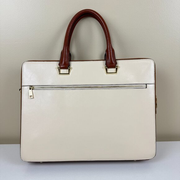 Like New CLUCI women's leather breifcase - Picture 4 of 16